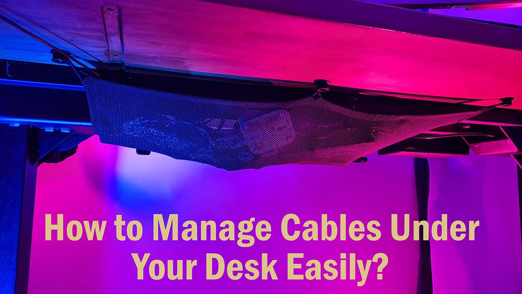 Best under desk cable management solution